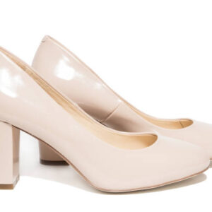 The picture shows the female shoes on a white background